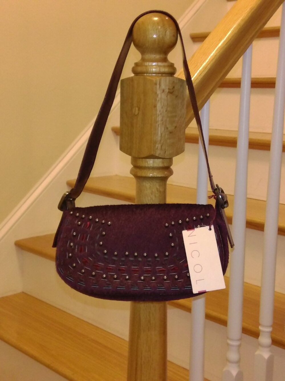 Nicoli Haircalf Shoulder Bag 5543 NEW WITH TAGS!